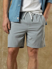 Duck Head Rovee Performance Short- Quarry Grey