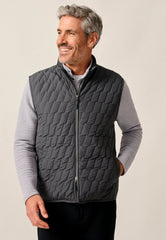 Johnnie O Belfry Dark Gray Vest