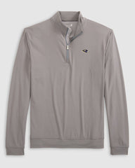 Johnnie O Baltimore Ravens Motion Performance 1/4 Zip Pullover-Thunder