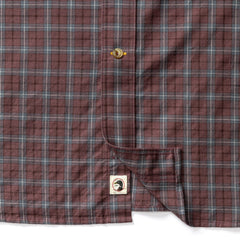 Duck Head Cotton Wool Sport Shirt- Huckleyberry