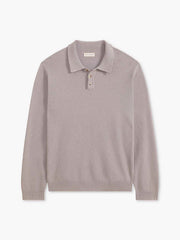Fair Harbor Mariner Long Sleeve Polo- Seastone