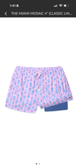 Chubbies Men's The Miami Mosaics Classic 5.5 Swim Trunks