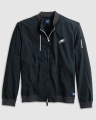Johnnie O Philadelphia Eagles Corsair Black Jacket