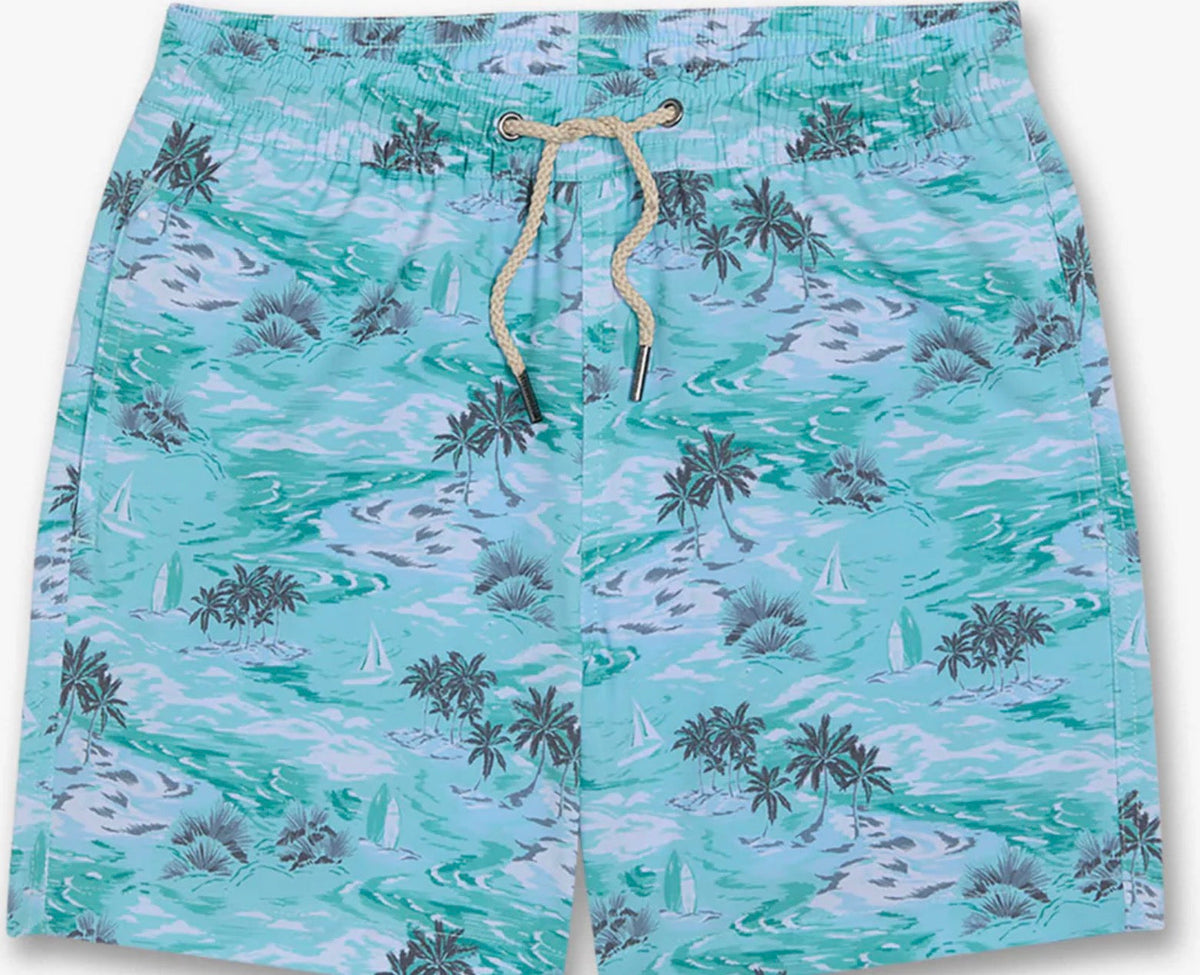 Fair Harbor bayberry trunk aqua waters