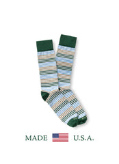 Duck Head Green Stripe Sovks