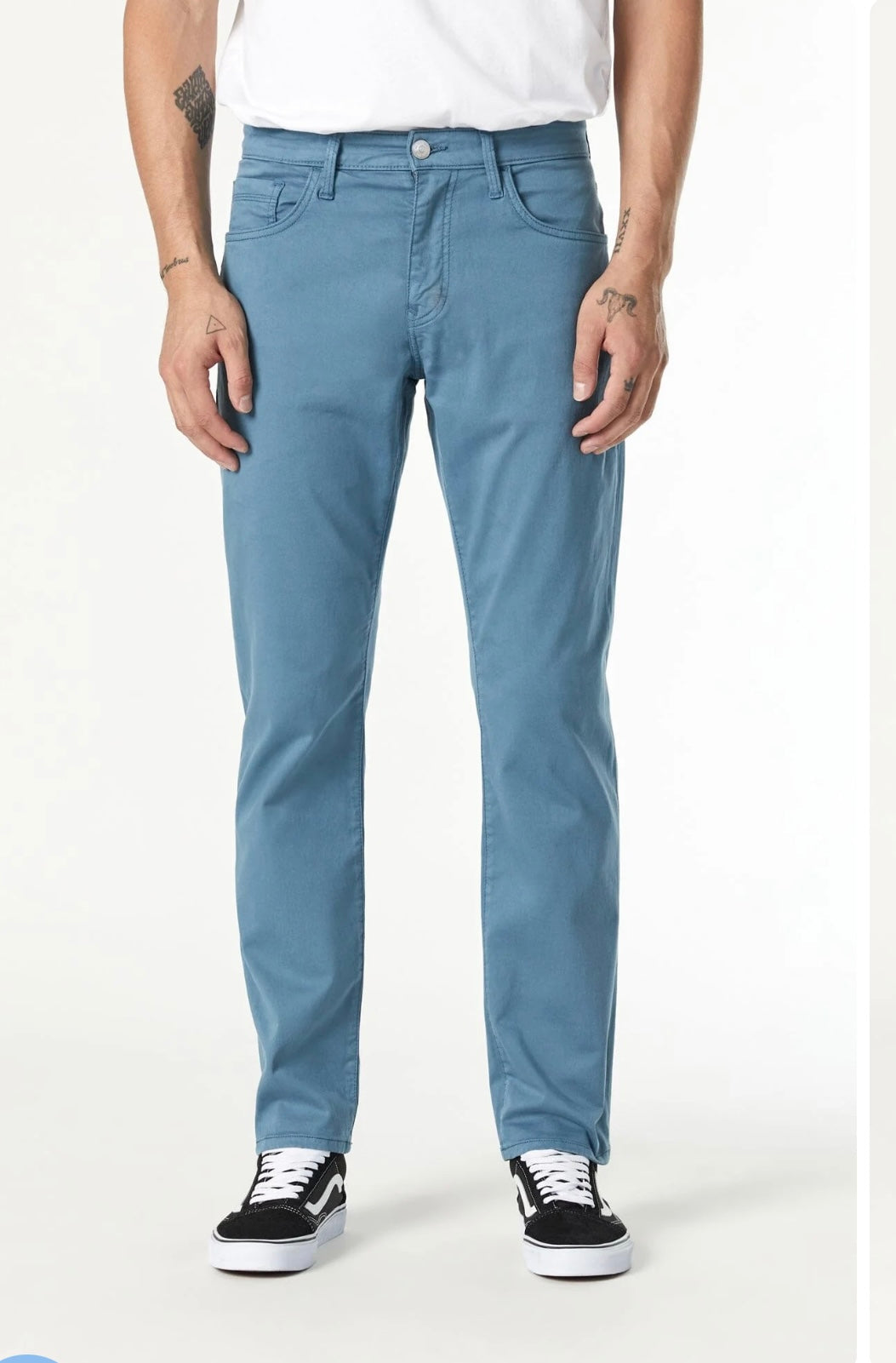 Mavi Zach Straight Bluestone Twill