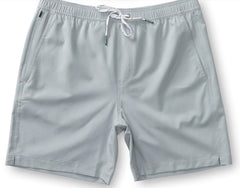 Duck Head Rovee Performance Short- Quarry Grey