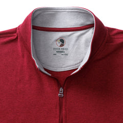 Duck Head Long Drive Performance 1/4 Zip Pullover
Deep Red