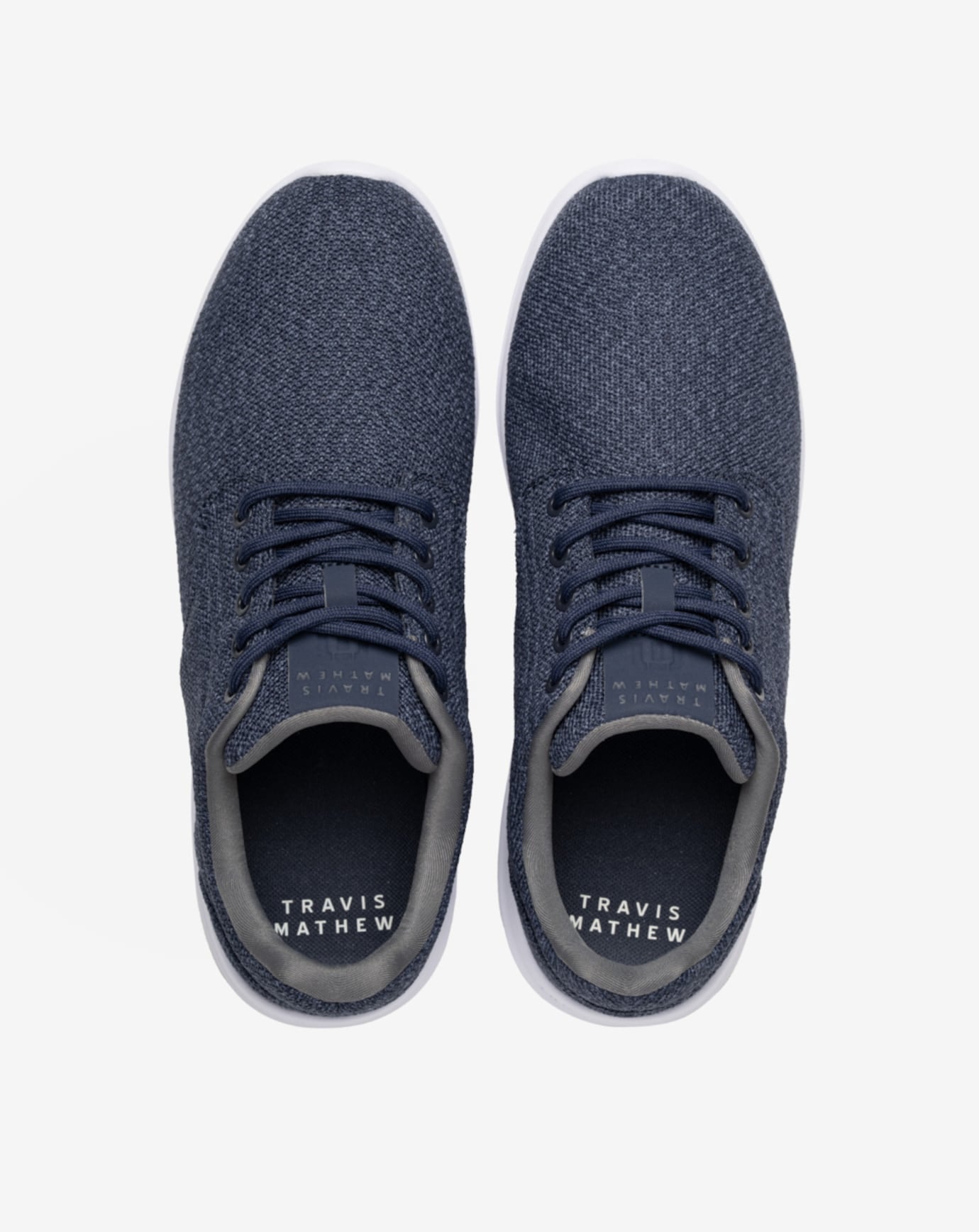 Travis Mathew Daily Knit Heather Mood Indigo