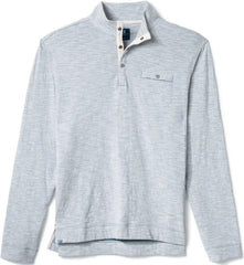 Johnnie O Cove Striped Henley -Cream