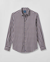 Johnnie O Natural Performance Button Down Shirt - Oak Bluffs Plaid