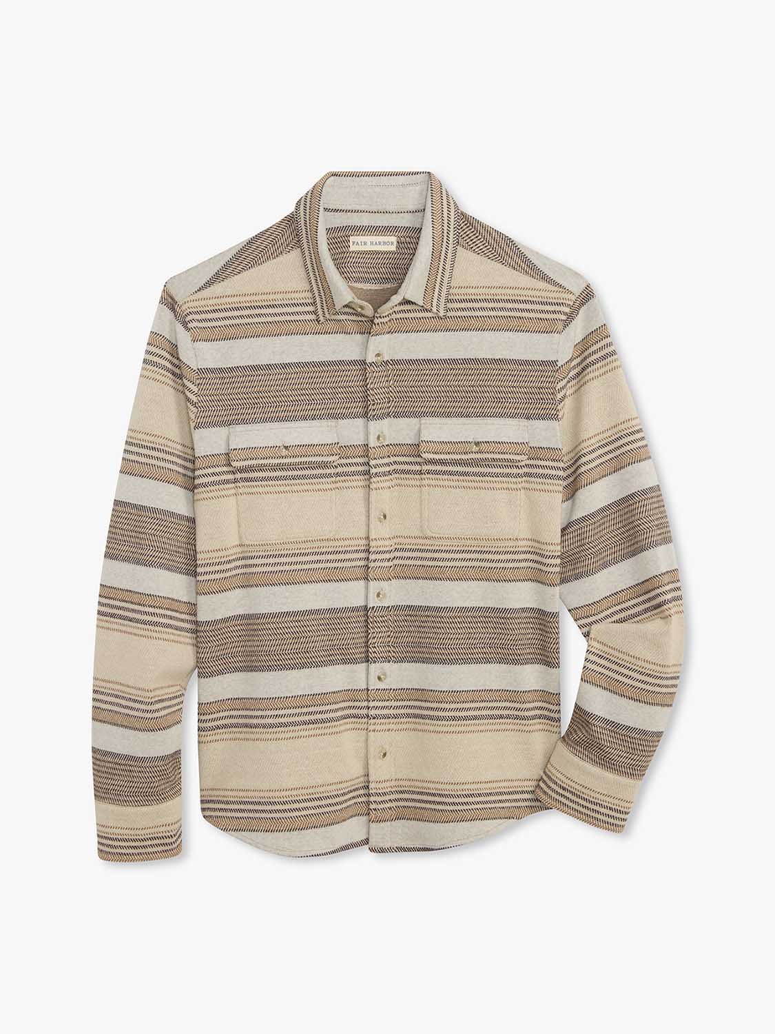 Fair Harbor Dunewood Flannel-Beach Blanket Stripe