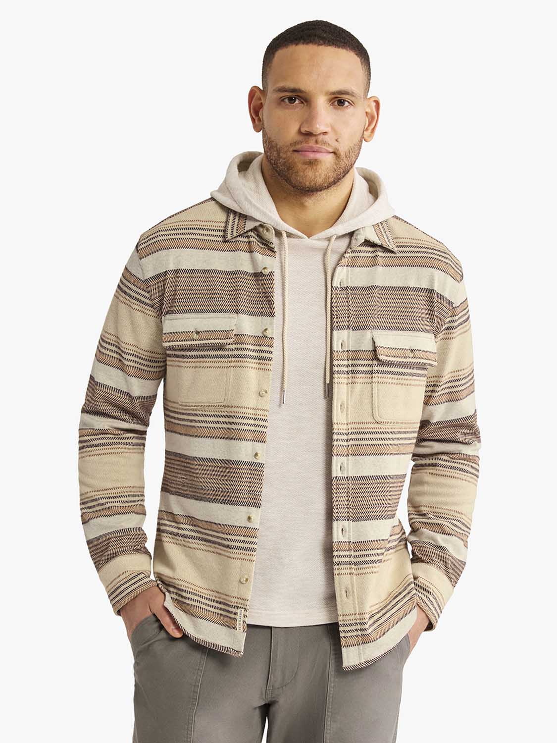 Fair Harbor Dunewood Flannel-Beach Blanket Stripe