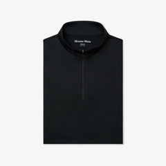 Mizzen and Main Highland Quater Zip-Black