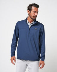 Travis Mathew WANDERLUST QUARTER ZIP-Mood Indigo