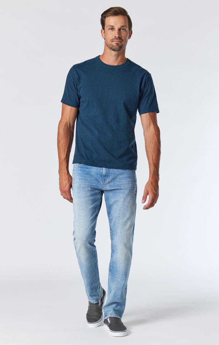 Mavi Zach Light Brushed Feather Blue
