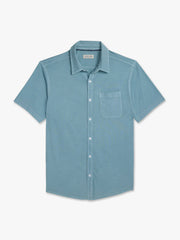 Fair Harbor Saltaire SS Buttondown Bay Blue