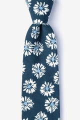 Wild Attire Tie - Hinton Navy Blue