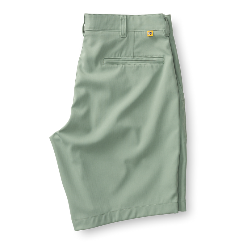 Duck Head 9 Long Drive Performance Short- Spring Olive