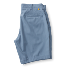 Duck Head 9inch Longdrive Performance Short- Chambray Blue