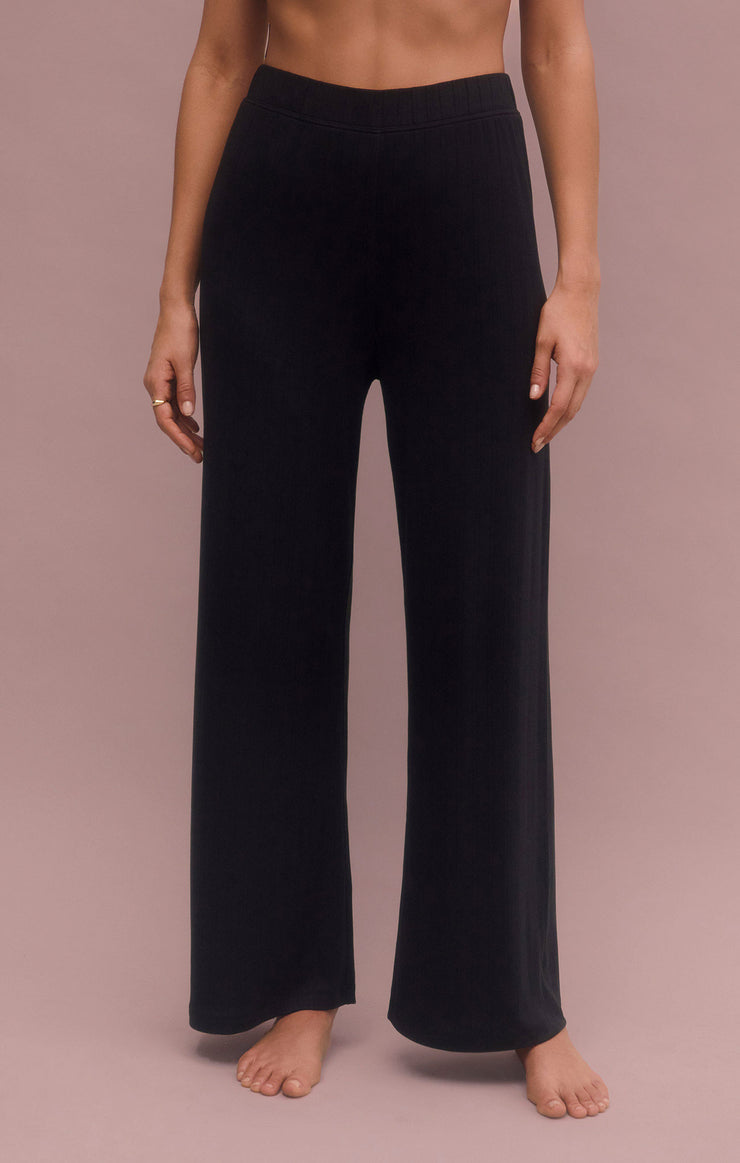Z Supply Everyday Flare Pant Blk