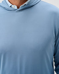 Johnnie O Talon Featherweight Performance Hoodie- Carbon Fiber