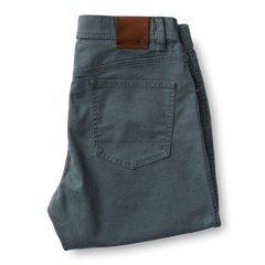 Duck Head Field Canvas Five-Pocket- Graphite Blue