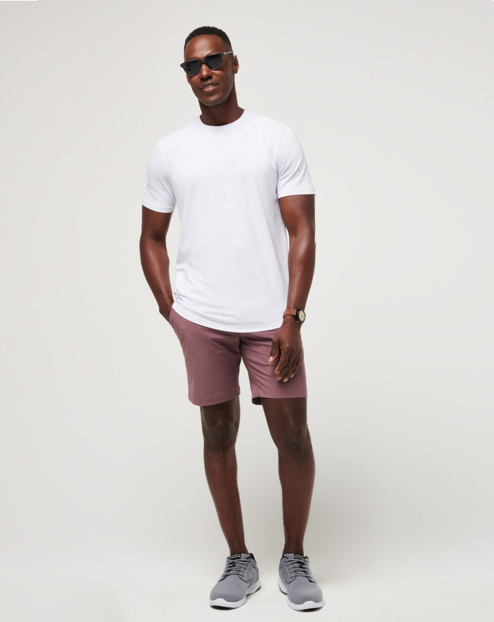 Travis Mathew Tech Chino - 8inch Flint